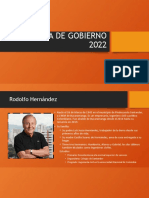 Programa de Gobierno Rodolfo Hernández 2022