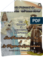 Catálogo Fiesta Patronal de Lonya Grande 2022
