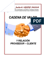 Cadena de Valor y Relación Proveedor-Cliente