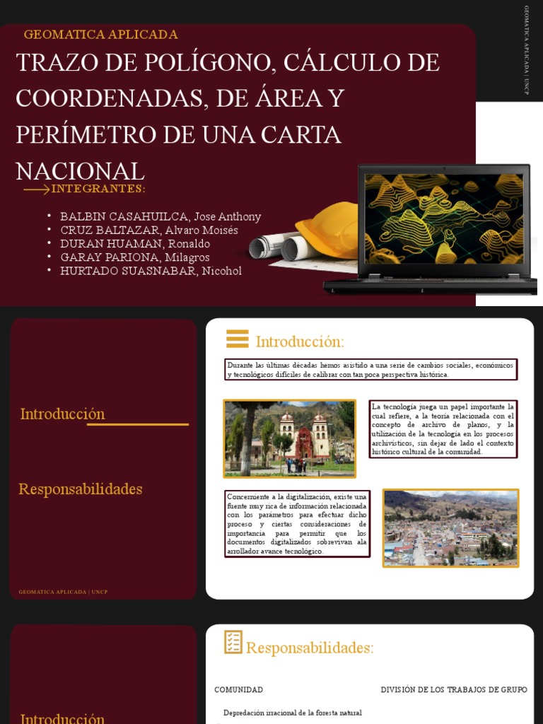 Diapositivas Geomatica Aplicada | PDF | Ciencias de la Tierra