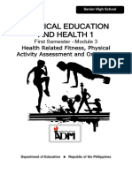 Physical Education and Health 1