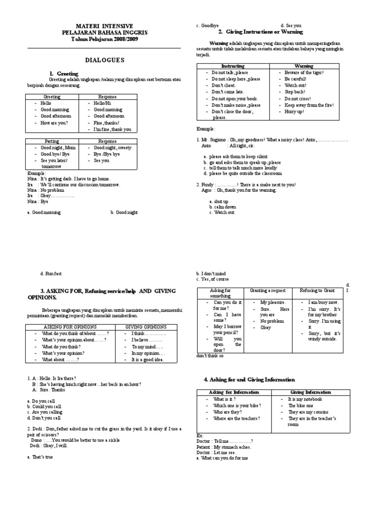 Materi Intensive 2 | PDF | Photosynthesis | Plants