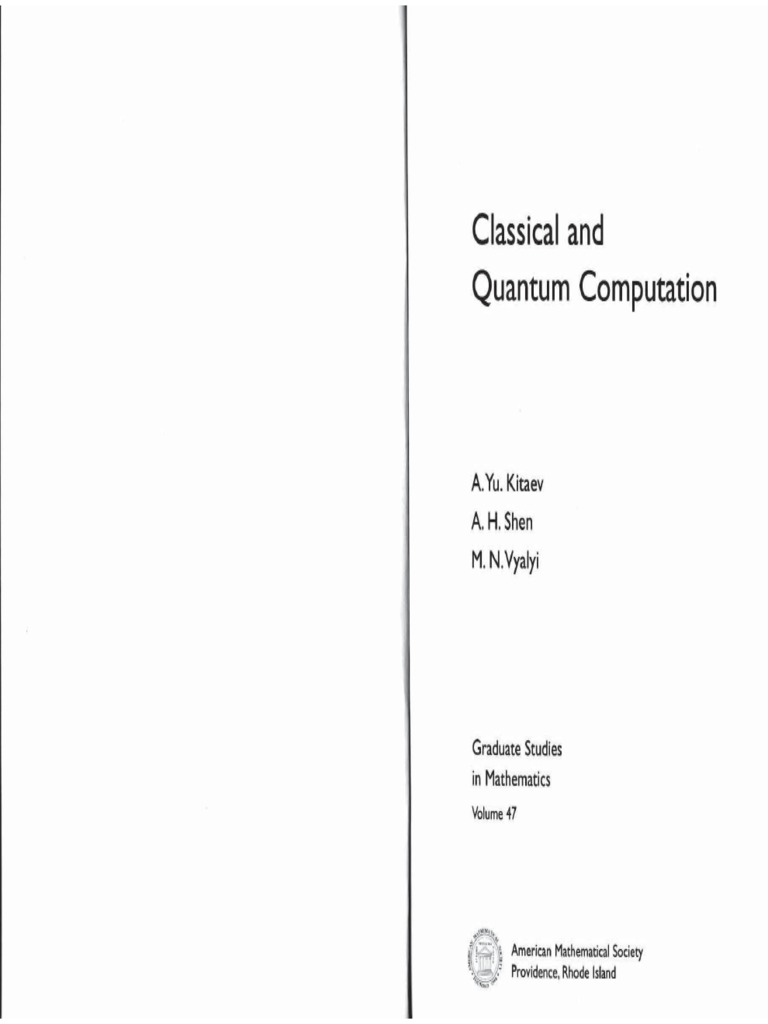 Quantum Logic And Quantum Computation Wikipedia