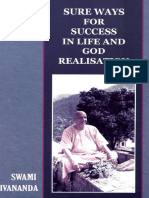 Sure Ways to Success in Life and God Realization
