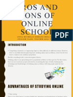 Pros and Cons of Online School