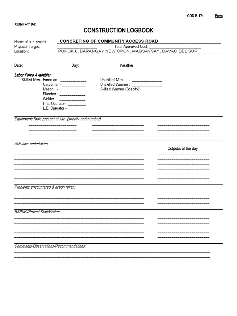 logbook-logbook