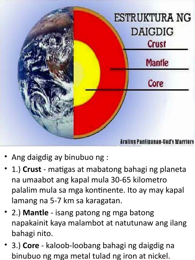 Struktura NG Daigdig | PDF