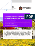 Centro Universitario Internacional de Barcelona PDF