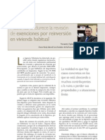 IRPF: Exención Por Reinversión en Vivienda Habitual