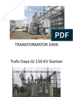 Transformator Daya On Line 27 Sept 2021