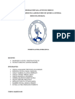 Informe de Quimica