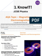 AQA Physics Magnets and Magnetism KnowIT GCSE