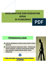 Keselamatan dan Kesehatan Kerja di Puskesmas