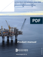 Product Manual: Manufacturer of Marine Doors and Windows Since 1943