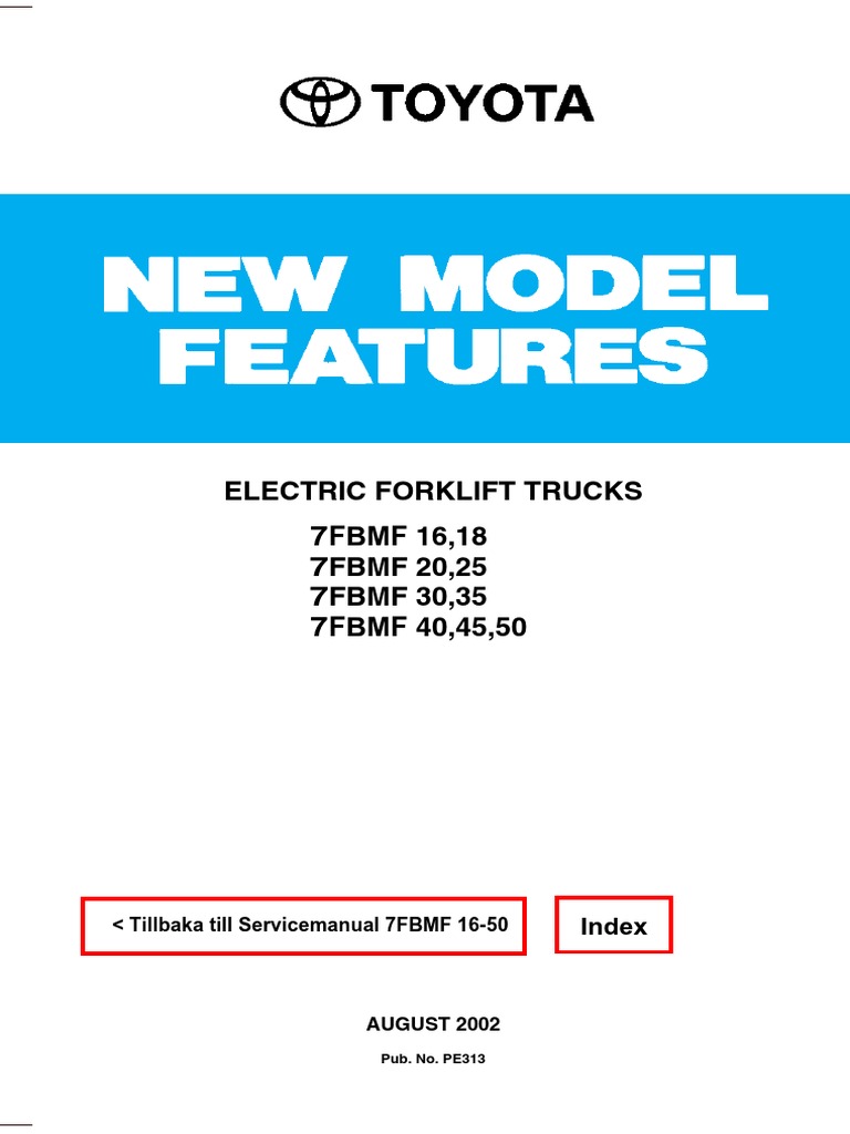 TOYOTA ELECTRIC FORKLIFT SERVICE MANUAL PDF visual data 2