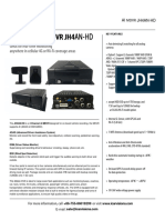 4 Channel Ai MDVR JH4AN-HD Spec-Sheet