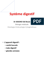 Histologie Du Système Digestif