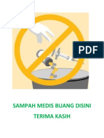 Sampah Medis Poster