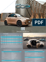 Fiat 500e Prijslijst 1 Januari 2022 V2