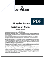 S9 Hydro Server Installation Guide
