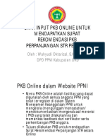 Cara Input PKB Online 2022