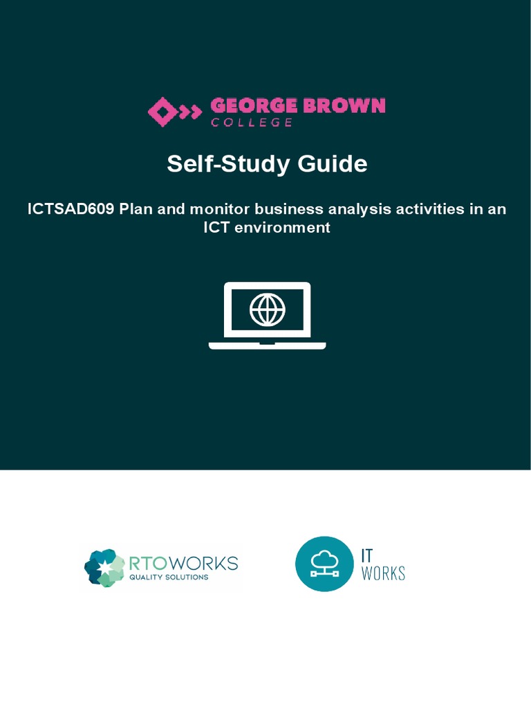 ICTSAD609 Self-Study Guide v1 2022 | PDF | Educational Technology ...