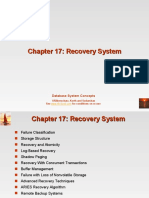 DBMS - Chap17 - Recovery System