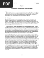 Computer Engineering As A Discipline