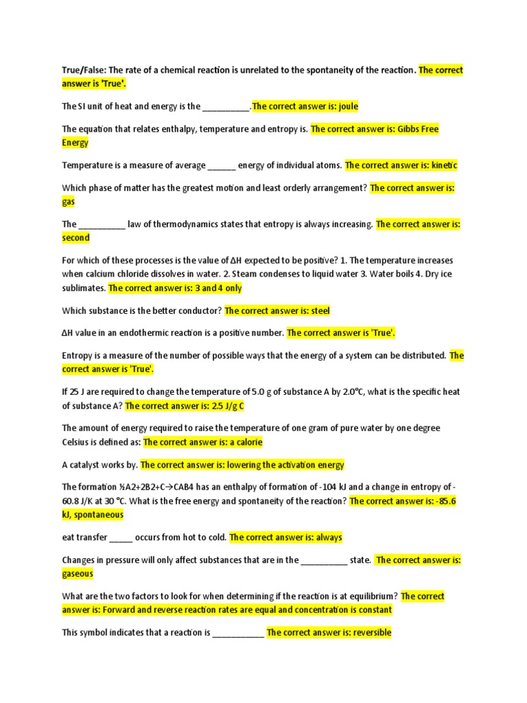 True - False - The-WPS Office | PDF | Temperature | Heat