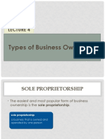 Types of Business