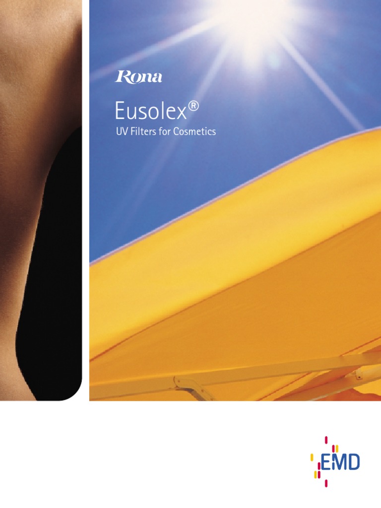 Eusolex UV Filters PDF Sunscreen Titanium Dioxide