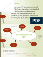 Entrepreneurship