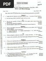 Solar & Wind Energy(18EE731)_QP