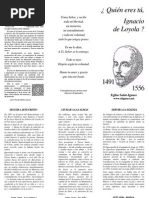¿Quién Eres Tú, Ignacio de Loyola?