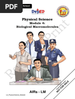 Physical Science M4