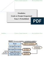 Tema 3 Probabilidad - Variable Aleatoria ESTADISTICA