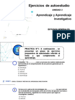 Unidad 02 - Ejercicio de Reforzamiento - Aprendizaje y Aprendizaje Investigativo