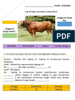 Lembaran Kerja Atas Talian - Lembu Wagyu