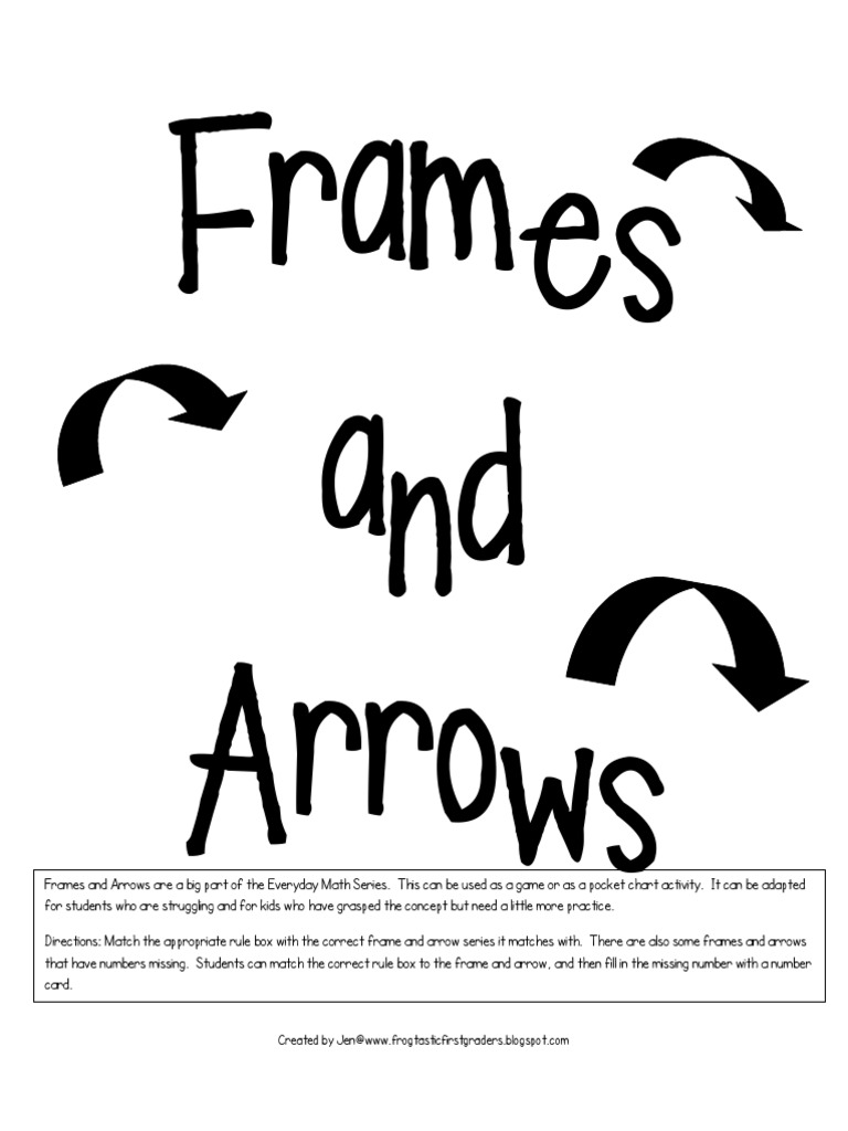 Frames and Arrows | PDF | Leisure | Teaching Mathematics