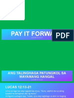 Kuya Obet Pay It Forward