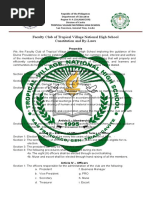 Faculty Club Consti and by Laws True