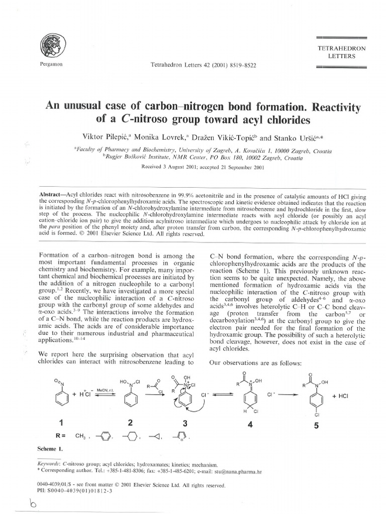 Tetrahedron Letters 2001 PDF