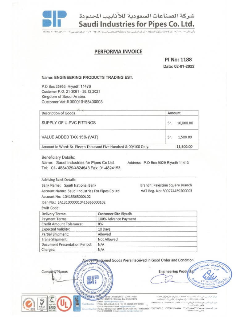 Epe Performa Invoice 42... 7183 PDF
