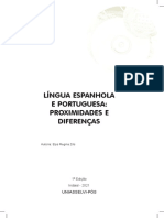 Língua Espanhola e Portuguesa Proximidades e Diferenças