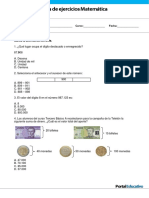 Guía de Ejercicios Matemática