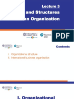 Lecture 3 - Functions and Structure Within A Business Organization