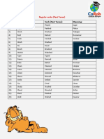 Regular Verbs and Irregular Verbs!!! Put Into Practice