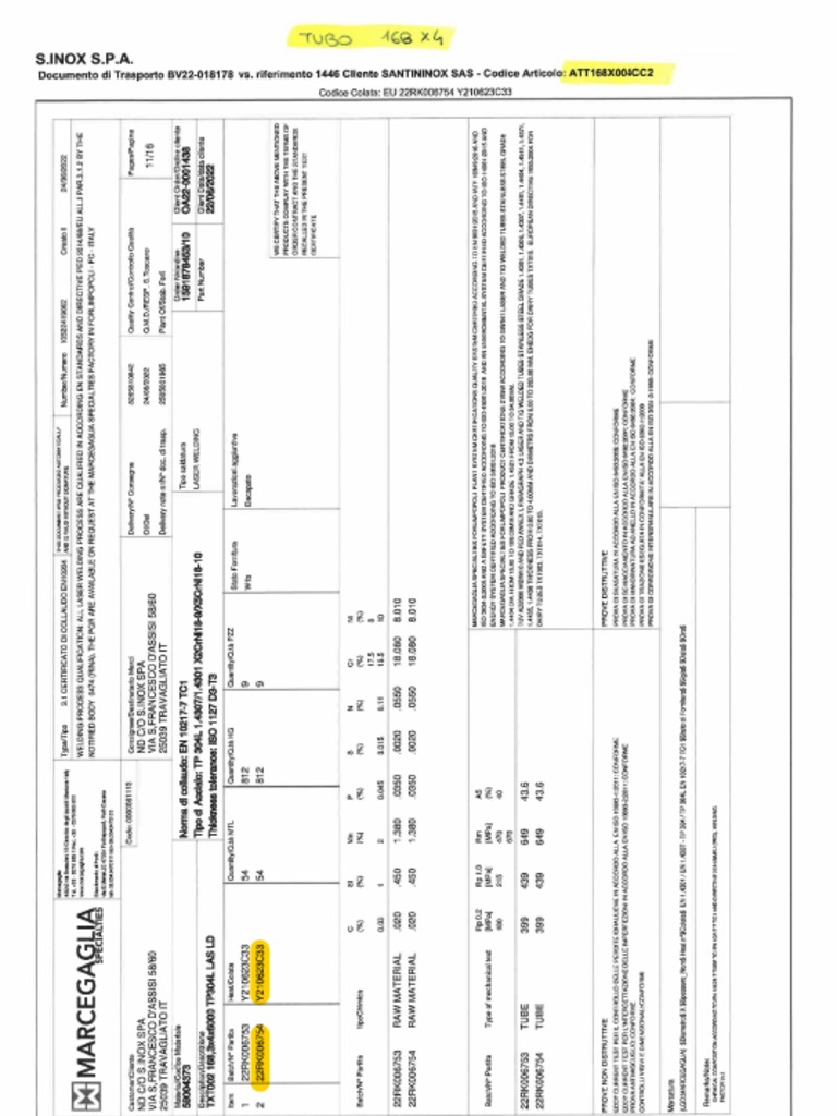 Tubo 168.3 X 4 304 | PDF