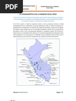 Problematic A de La Mineria en El Peru