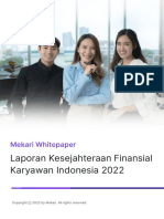 Mekari Whitepaper Laporan Kesejahteraan Finansial Karyawan Indonesia 2022
